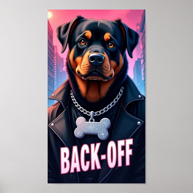 Zurücktreten  poster (Vorne)