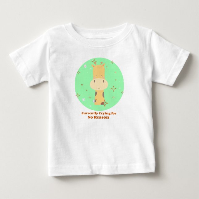 Zurzeit ohne Grund schreien Baby T-shirt (Vorderseite)
