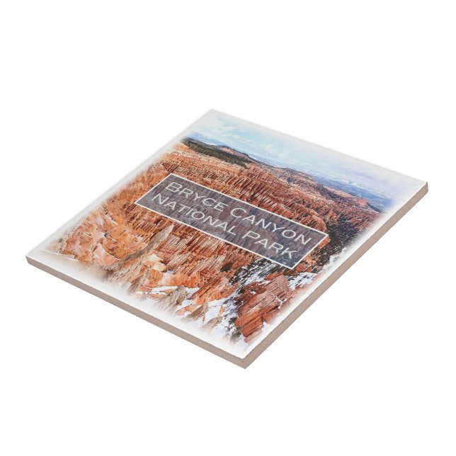 zUS043 BRYCE CANYON N.P. Utah, Amerika Fliese (Seite)