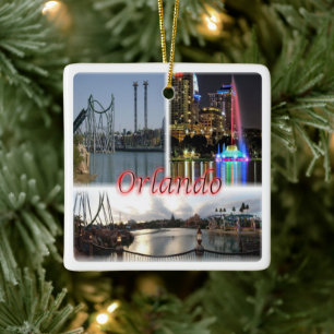 zUS056 ORLANDO Florida, Orlando, Amerika Keramikornament