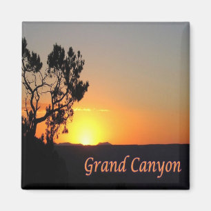 zUS129 GRAND CANYON N.P. Sunset, Arizona, Kühlschr Magnet