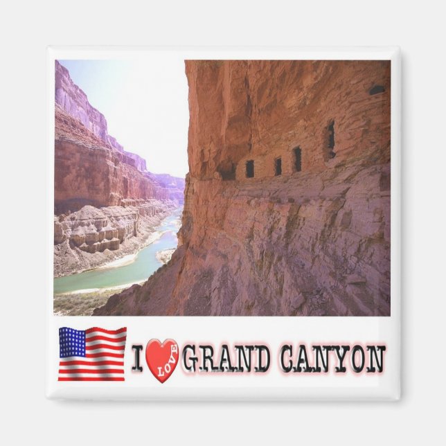 zUS133 GRAND CANYON I Liebe, Arizona , Kühlschrank Magnet (Vorne)
