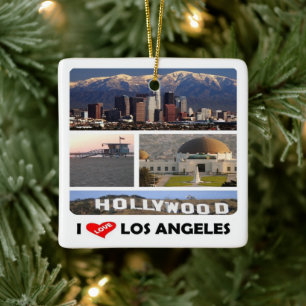 zUS169 LOS ANGELES I Liebe, Mosaik, Keramikornament