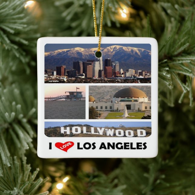 zUS169 LOS ANGELES I Liebe, Mosaik, Keramikornament (Baum)