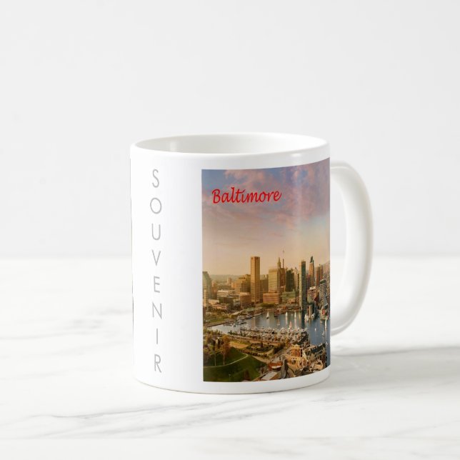 zUS183 BALTIMORE, Maryland, Amerika, Kaffeetasse (VorderseiteRechts)