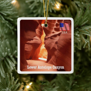 zUS191 ANTILOPE CANYON, Arizona, Amerika, Keramikornament