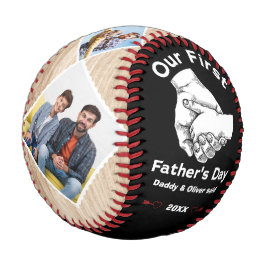 Zusammen 2023 unser erster Vatertag, kundenspezifi Baseball