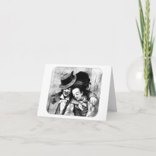 Zusammen alt werden Paare Liebe Romantik Kunst Karte