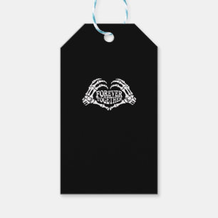 Zusammen ein Herz aus Skeleton Hands Classic Geschenkanhänger