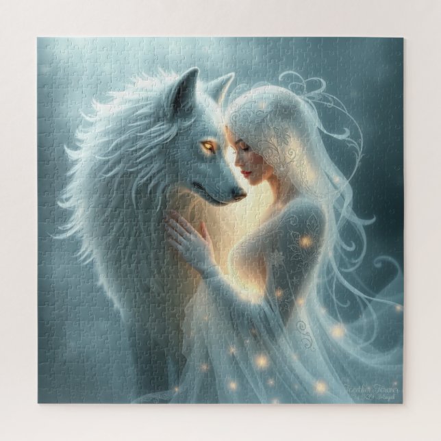 Zusammen Fantasy Digital Art Print (Vertikal)