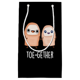 Zusammen Funny BIg Toe Pun Dark BG Kleine Geschenktüte