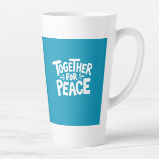 Zusammen für den Frieden Taubenbecher – Inspiriere Milchtasse
