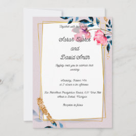 Zusammen für immer Hochzeitseinladung Einladung