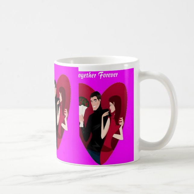 Zusammen für immer kaffeetasse (Rechts)