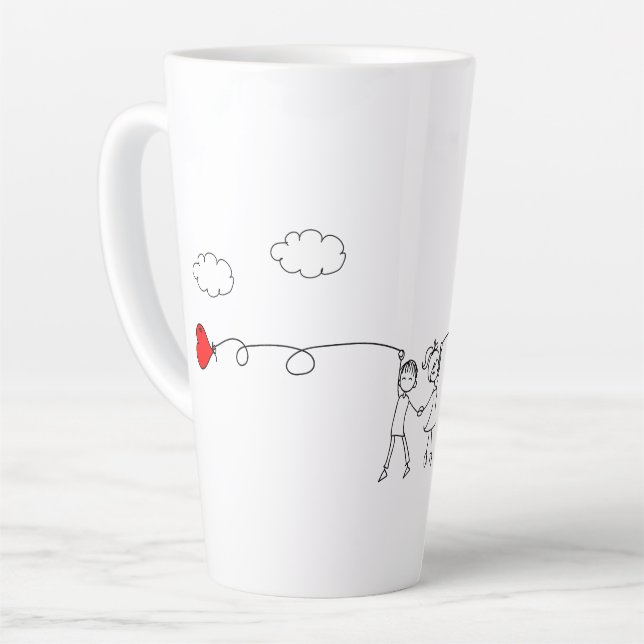 Zusammen für immer! milchtasse (Linke Ecke)