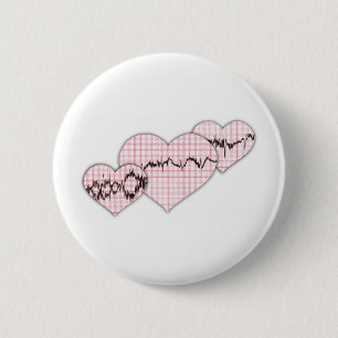 Zusammen Herzen Button