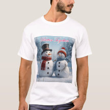 Zusammen im Schnee: Paare Weihnachten