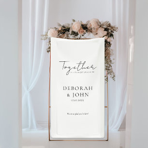 Zusammen ist ein schöner Ort zu sein! Elegant Banner