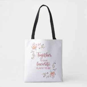 Zusammen ist unser Lieblingsplatz, um tote Tasche