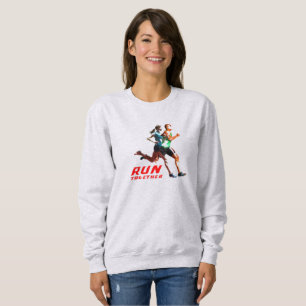 Zusammen laufen Frauenschal/Sweatshirt Sweatshirt