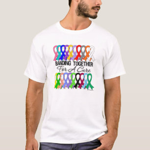 Zusammen mit einem Band versehen für eine Heilung T-Shirt