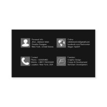 Zusammen mit QR Code - Boost Business Card