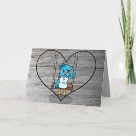 Zusammen oder nebenbei sind Sie immer im Herzen Karte