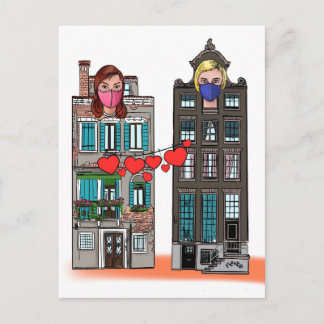 "Zusammen" Postkarte