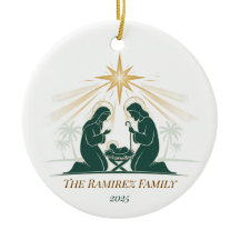 Zusammen unter der Star Nativity Ornament