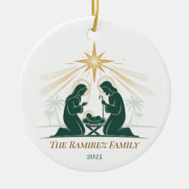 Zusammen unter der Star Nativity Ornament
