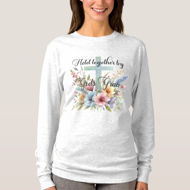 Zusammen von Gods Grace gehalten T-Shirt (Vorderseite)