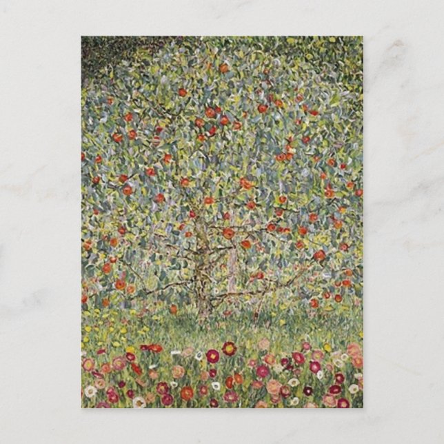 Zusammenfassendes Apfelbaum I, 1912, durch Mitte Postkarte (Vorderseite)