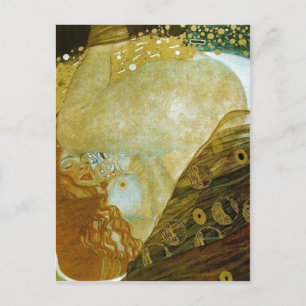 Zusammenfassung Beschreibung Danae, Oil on Leinwan Postkarte