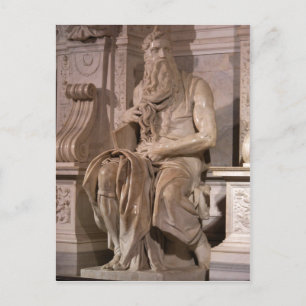 Zusammenfassung Beschreibung Michelangelo Buonarro Postkarte