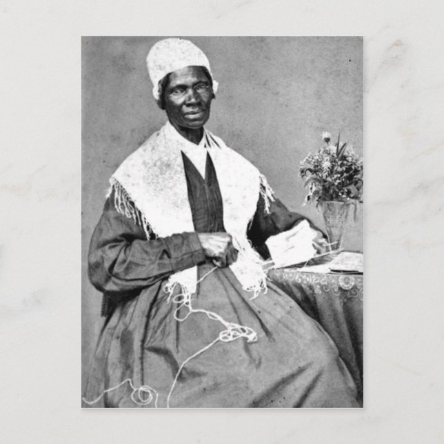 Zusammenfassung Carte de visite of Sojourner Wahrh Postkarte (Vorderseite)