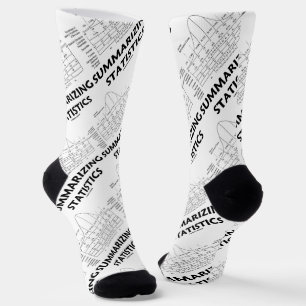 Zusammenfassung der Statistiken Normalverteilung Socken