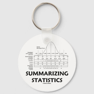Zusammenfassung der Statistiken Schlüsselanhänger