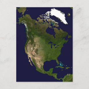 Zusammenfassung Espa?ol: Imagen de sat?lite de Am? Postkarte