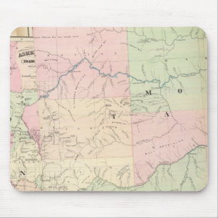 Zusammenfluss Montana, Idaho Mousepad