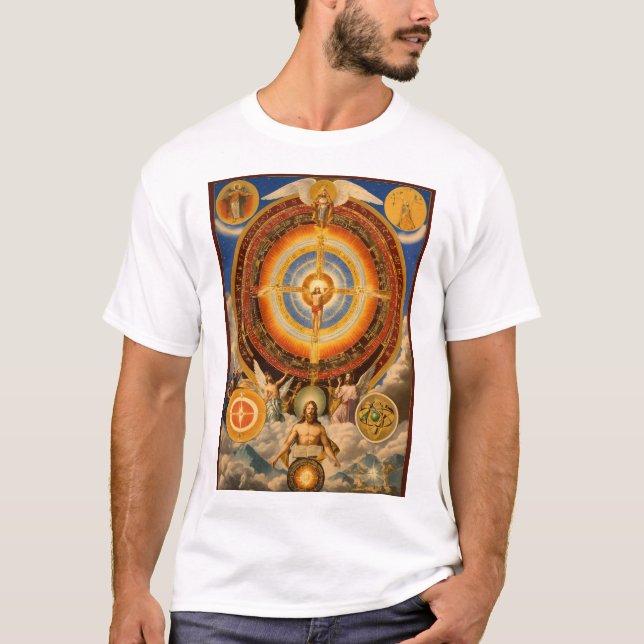 Zusammenfluss neo-gnostischer Weisheit: Die Heilig T-Shirt (Vorderseite)