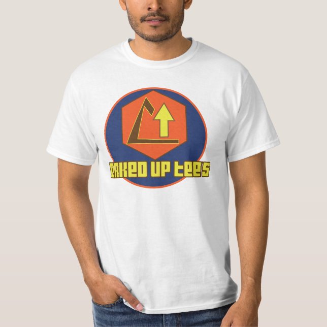 Zusammengebacken herauf T-Shirts (Vorderseite)