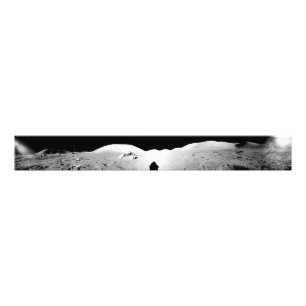 Zusammengebautes Panorama 2 Apollo 17 Fotodruck
