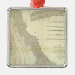 Zusammengesetzte Delaware-Bucht, Fluss Silbernes Ornament