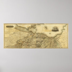 Zusammengesetzte Edinburgh-Grafschaft Poster