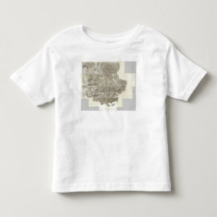 Zusammengesetzte Karte von Frankreich Kleinkind T-shirt
