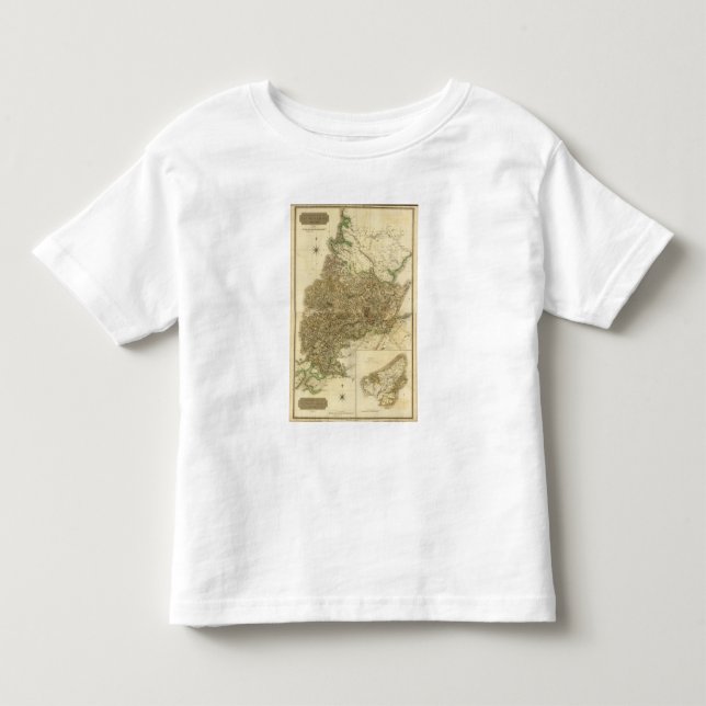 Zusammengesetzter Ross, Cromarty Grafschaften Kleinkind T-shirt (Vorderseite)