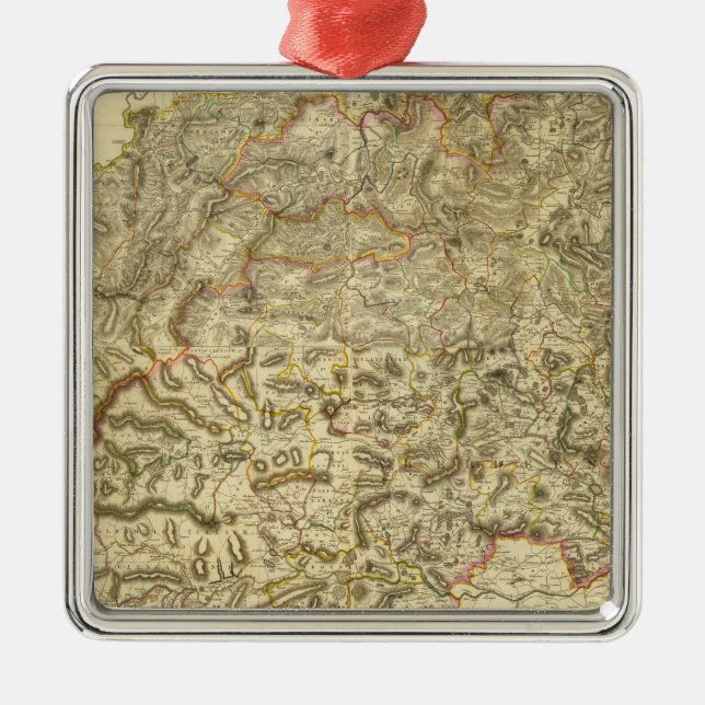 Zusammengesetztes Aberdeen, Banff Ornament Aus Metall (Vorne)