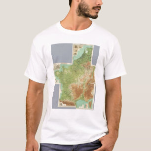 Zusammengesetztes Frankreich, Belgien, Holland T-Shirt
