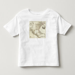 Zusammengesetztes Nordamerika 2 Kleinkind T-shirt