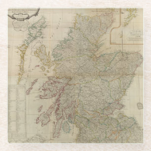 Zusammengesetztes Schottland 2 Glasuntersetzer